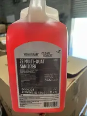 1.32 Gal Monogram Clean Force EZ D24 22 Multi –quat Sanitizer 8000228