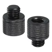 2 Pcs Tripod Screw Adapter 3/8" Female to M10 Male Tripod Nuts Camera Mount