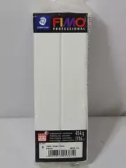 Staedtler FIMO Professional 454g Polymer Modeling Oven Bake Clay White SEALED