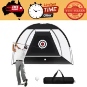 3M Golf Practice Net Hitting Net Chipping Training Aid Cage Home Outdoor Black