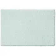 Boucle Memory Foam Bath Rug Mint Green Bath Mat, Skid-Resistant 17x24