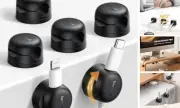 6Pack Cord Organizer, [Upgrade Rotatable] Spring Cable Clips - [1s Lock] Cord