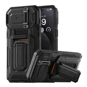 VRS DESIGN iPhone 15 Pro Max Case, Genuine VRS DESIGN D-Wallet Origin Stand Cover for Apple