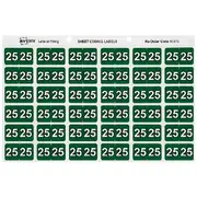 Avery Side Tab Labels Year 25 180 Pack
