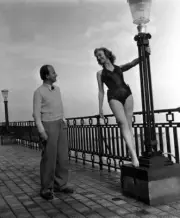 Pauline Stroud With Director Frank Launder 1951 OLD PHOTO