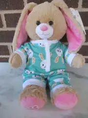 Build-A-Bear Classic Bunny Rabbit 15" Tall Plush Tan- Bunny Sleeper Tags