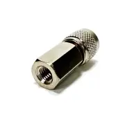GIZWIZ RF Coax Adapter Mini UHF Male Twist-On RG58 RG141 LMR195 LMR200 5pcs