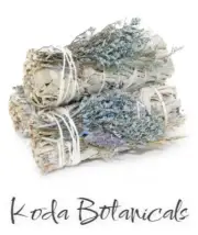 Blue Bouquet White Sage Smudge Stick 10cm - Purify, Cleanse & Remove Negativity