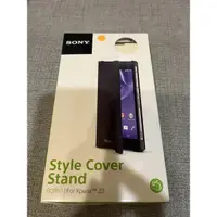 在飛比找蝦皮購物優惠-sony xperia z2 原廠皮套 白色 一點點黃