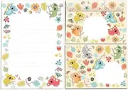 Letter Pad with Envelope for Kids Animals Koala Stationery Set (A5 Pad with 25 Sheets + 15 Envelopes)