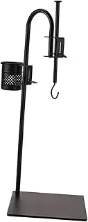 GARENDE Camping Pot Hook Stand Adjustable Height Bracket for Backyard Camping Party