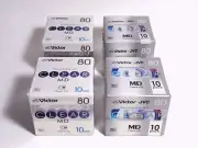 【SEALED x 40-Discs】Victor (JVC) MD Mini Disc 80 min CLEAR MD From JAPAN #1653-2