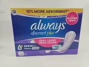 Always Discreet Plus Pads, Heavy - Long RAPID DRY (117 Count) FREE SHIPPING!!!