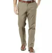 Dockers Straight Fit Signature Khaki Stretch Pants size 38W x30L New