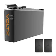 VoltX 12V 200Ah Lithium Battery Slim + 20000mAh Power Bank