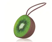 Cartoon Fruit Bluetooth Speaker Wireless Bluetooth Speaker Outdoor Fruit Small Sound Phone Mobile Subwoofer-Green