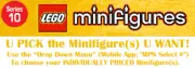 LEGO® U PICK Collectible Minifigure Sets SERIES 10 **NEW**