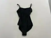 Bloch Women's Black One Piece Bathing Suit Size Large Nylon Blend NEW