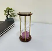 Nautical Maritime Brass Rotating Sand Timer Hourglass Antique Brass Sand timer B