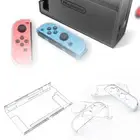 For Nintendo Switch OLED Transparent Clear Shockproof Protective Hard Case Cover
