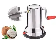 Stainless Steel Coconut Scraper with Vacuum Base Coconut Chopper for Kitchen