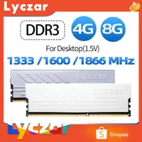 在飛比找蝦皮購物優惠-台式機內存 PC DDR3 4GB 8GB 1333 160