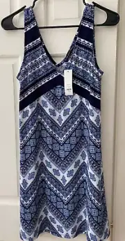Francesca's Mixed Print Sleeveless Dress - Brand New w/tags Ladies Small