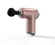 M46 32-speed Mini Fascia Gun LCD Portable Muscle Massager Meridian Health Sports Fitness Equipment Body Vibration for Pain Relief