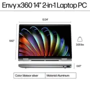 HP Envy x360 2-in-1 14 Ryzen 7 8840HS 5.1 GHz 16GB 512GB SSD 14" TOUCH IPS 3Cell