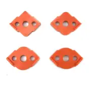 4Pcs Woodworking Router Corner Radius Templates Jig R5 to R40 Routing6645