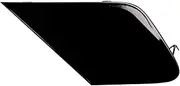 SAGGU For Lexus ES350 ES300H 2019-2020 ES250 2021 5212833919 5212733905 Left Right, Front Bumper Tow Hook Cap Towing Eye Cover Towing Eye Cover (Size : Black driver side)
