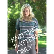 New Plymouth Yarn Design 2676 Ladies Boxy Pullover Sweater Knitting Pattern