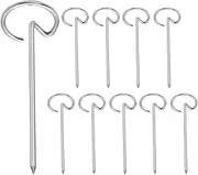 Air Fryer Skewers | Short BBQ Sticks Skewers Vertical | Heavy Duty Skewers Sticks, Reusable Metal Meat Skewers, Household Air Fryer Skewers for Meat