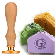 Personalized Soap Stamp, 26 Letters Soap Stamps Customized Initial Multi Func...