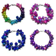 Glass Bead Wire ASMR Cha-Cha Bracelets