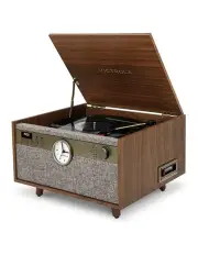 [Victrola] Century Signature+ 6-in-1 Wood Record Player in Walnut