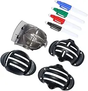 HONMEET 1Set Convenient Golf Line Markers Drawing Tool with Marker Pens for Alignment Durable Design for Reliable Use Golf Supplies for Training