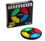 Electronic Memory Game Handheld Lights Sounds Repeat Patterns Simon Gaming Play