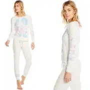 CHASER 2 PIECE LOVE Jogger and Sweatshirt Set SMALL