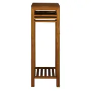 Holland Solid Wood Plant Stand - Light Pecan