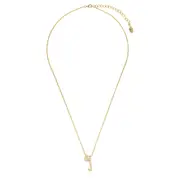 LUXURY LETTERS J INITIAL PENDANT GOLD