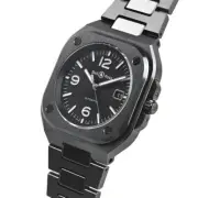 bell & ross BR 5 BLACK CERAMIC watch men TO05858