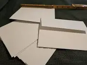 Sparkle Envelopes 12 Count. Scrapbooking, Junk Journal, Cards, Glitter White