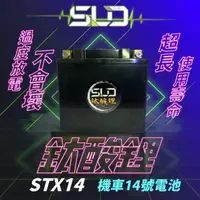 在飛比找momo購物網優惠-【SLD】鈦酸鋰STX14(同YTX14-BS、GTX14-