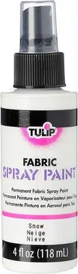 Tulip Fabric Spray Paint 118ml, Snow