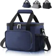 15L Lunch Box Insulated Lunch Bag Large Cooler Tote Bag for Adult,Men,Women,Kid
