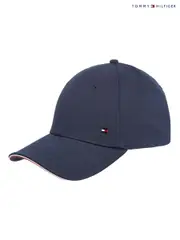 Tommy Hilfiger Blue 100% Cotton 6 Panel Cap (F54745) | $104