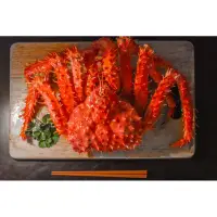 在飛比找蝦皮購物優惠-智利熟凍帝王蟹，專售全網最大尺寸，肉質鮮甜包滿15%薄冰，重