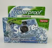 Supreme Fujifilm Disposable Waterproof One-Time-Use Camera - Brand New ✅