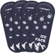 (4 Packs) Insulin Diabetes Gel Ice Packs for Insulated Medication Travel Bag
